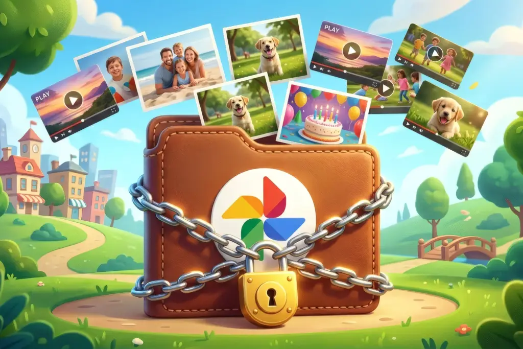 Carpeta privada de Google Fotos