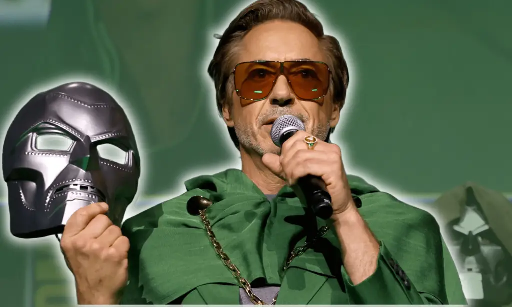 Robert Downey Jr Avengers Doomsday máscara Doctor Doom