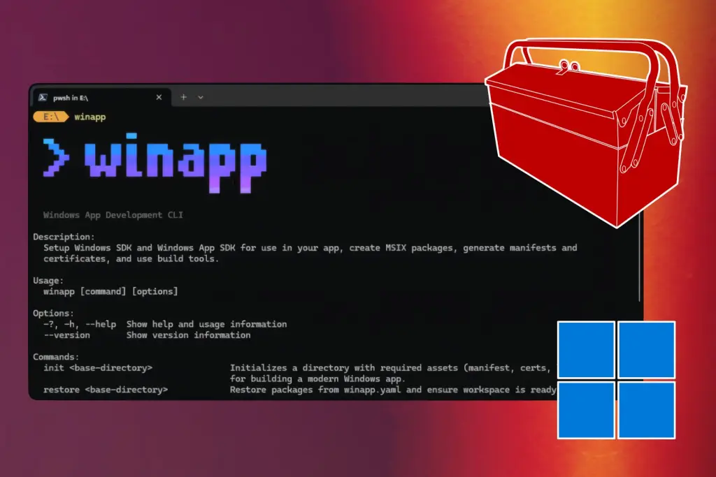 Crear apps de Windows con WinApp