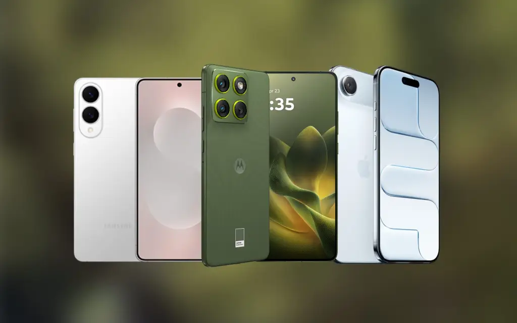 Galaxy S25 Edge vs iPhone Air vs Motorola Edge 70