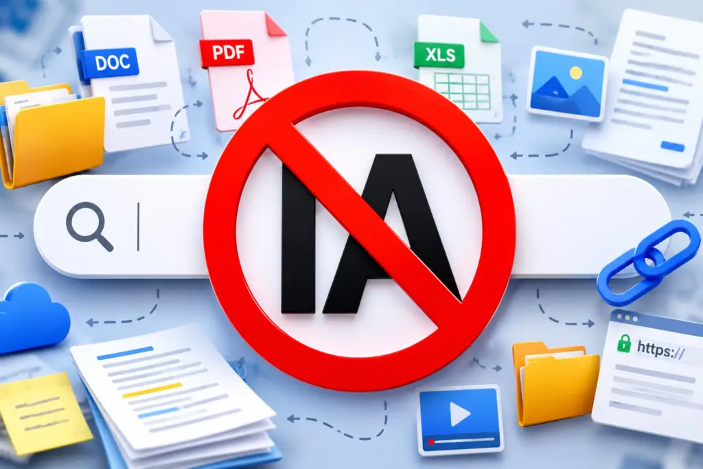 Alternativas a Google sin inteligencia artificial