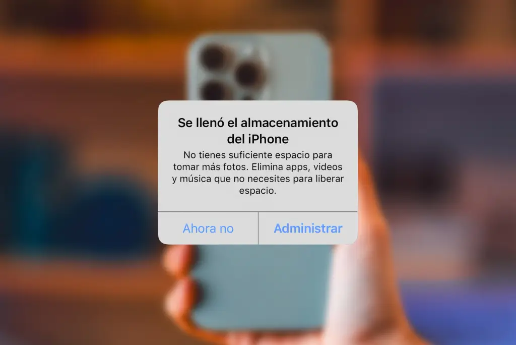 liberar espacio iPhone