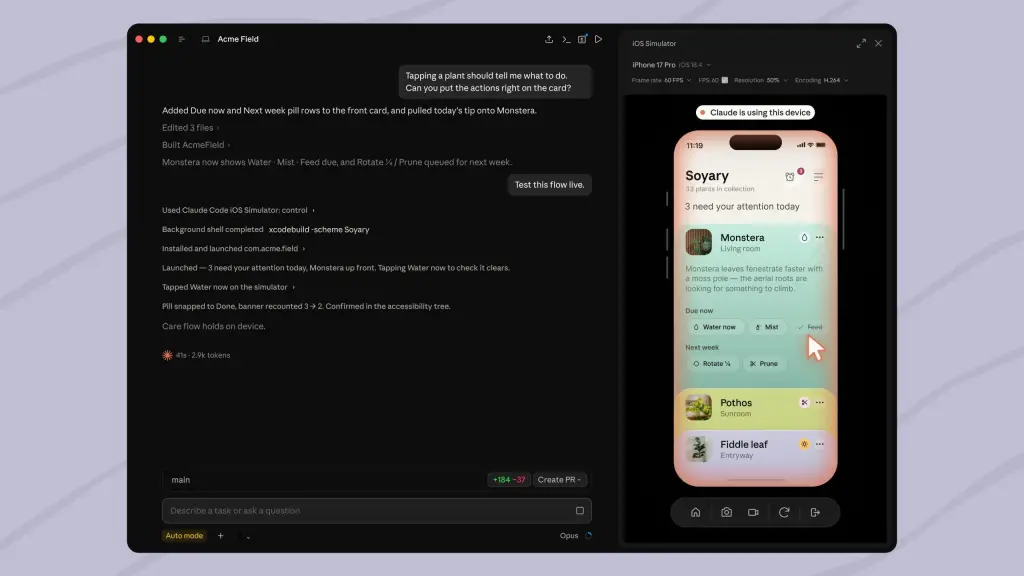 Claude Code para desarrollar apps de iOS