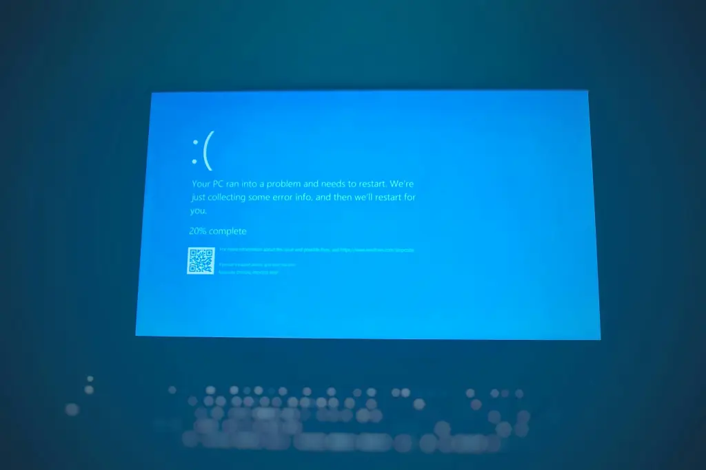 Pantalla azul de Windows BSOD