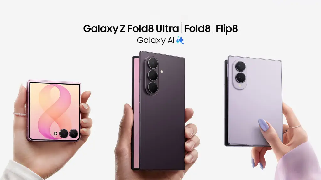 Galaxy Z Fold 8 y Galaxy Z Flip 8