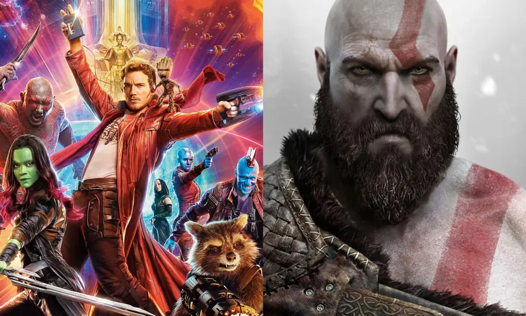 Kratos God of War Guardianes de la Galaxia